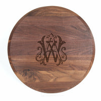 Wood Round Lazy Susan