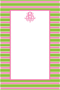 Lime & Carnation Notepads