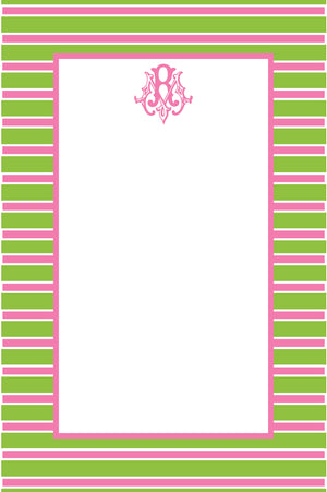 Lime & Carnation Notepads