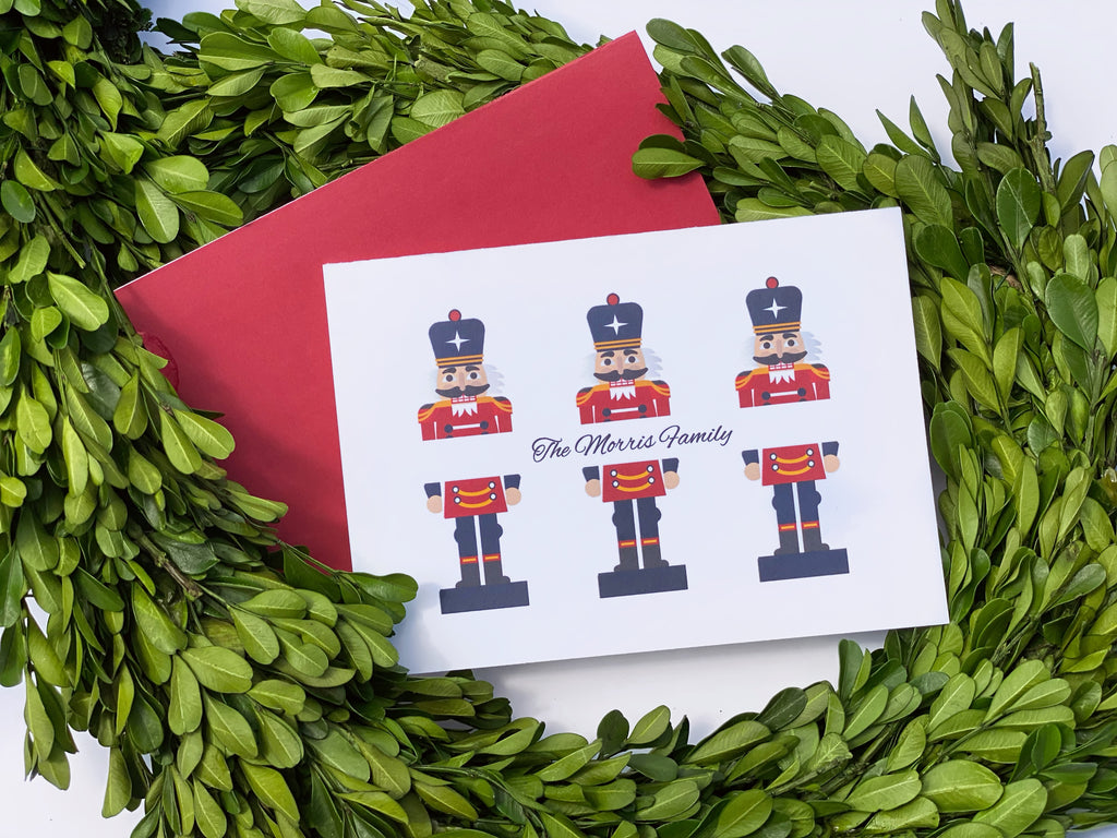 Nutcracker Fold-Over Stationery