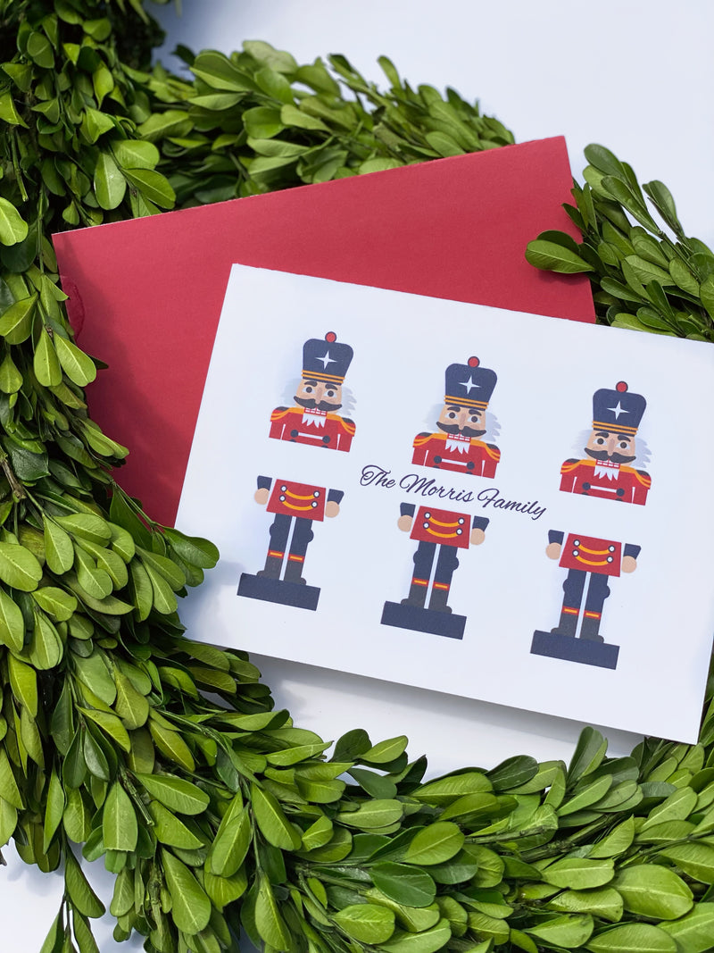 Nutcracker Fold-Over Stationery