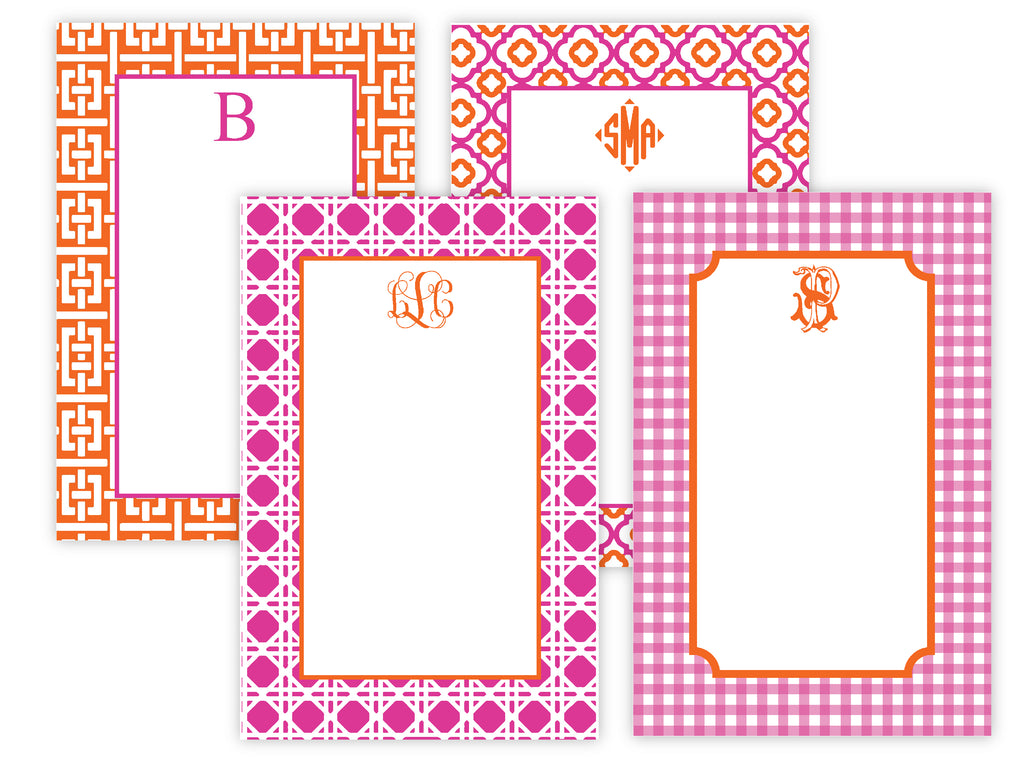 Orange & Pink Notepads