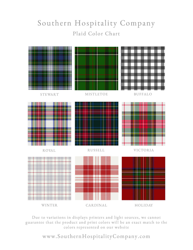 Tartan Plaid Cork Coasters