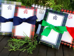 Tartan Plaid Notepad