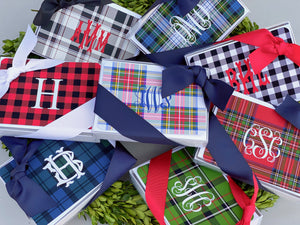 Tartan Plaid Fold-Over Stationery