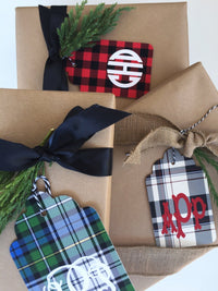 Tartan Plaid Gift Tags