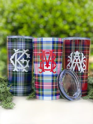 Tartan Plaid 20oz Tumbler