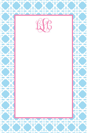 Powder Blue & Carnation Notepads