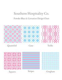 Powder Blue & Carnation Notepads