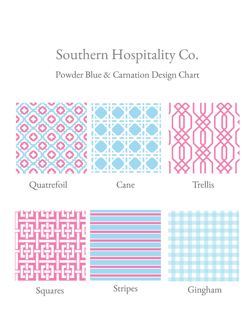 Powder Blue & Carnation Notepads