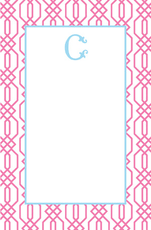 Powder Blue & Carnation Notepads