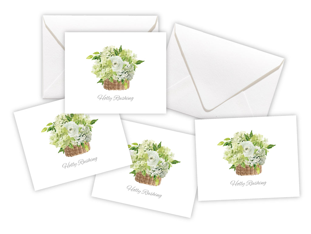 Rattan Botanical Enclosure Cards