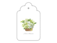 Rattan Botanical Gift Tags, Set of 20
