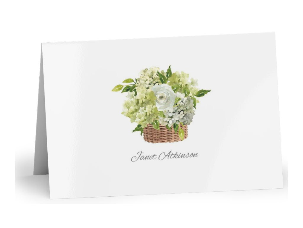 Rattan Botanical Fold-Over Stationery