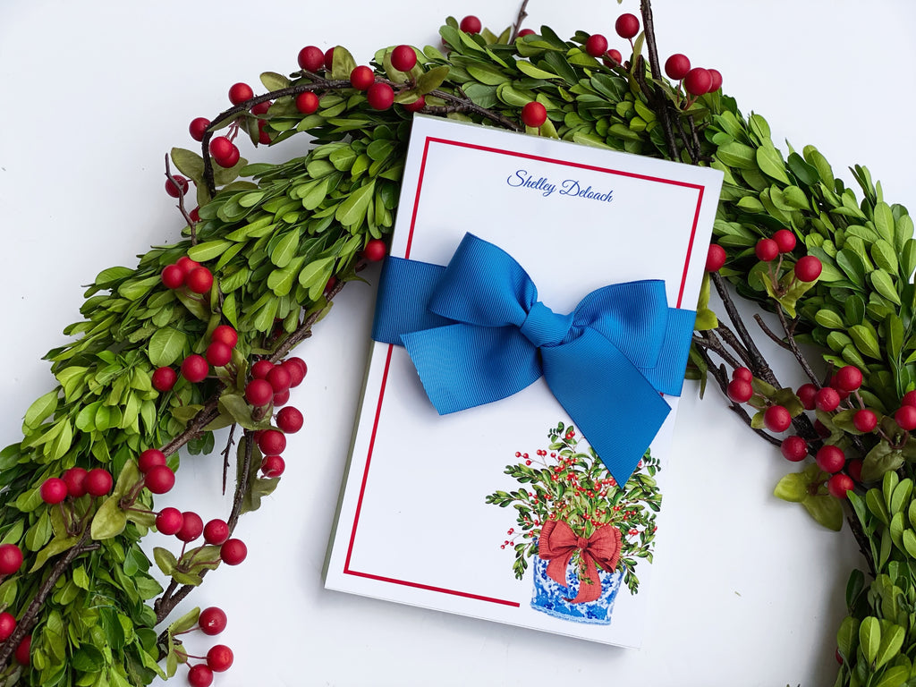 Red Winterberry Notepad
