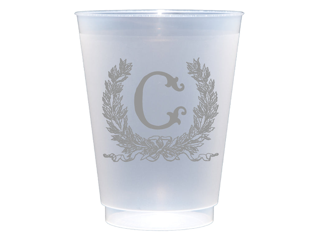 Frosted Monogrammed Cups, 9oz-24oz – Southern Hospitality Co.