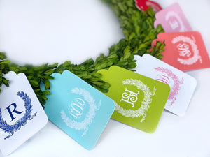 Savannah Wreath Gift Tags, Set of 20
