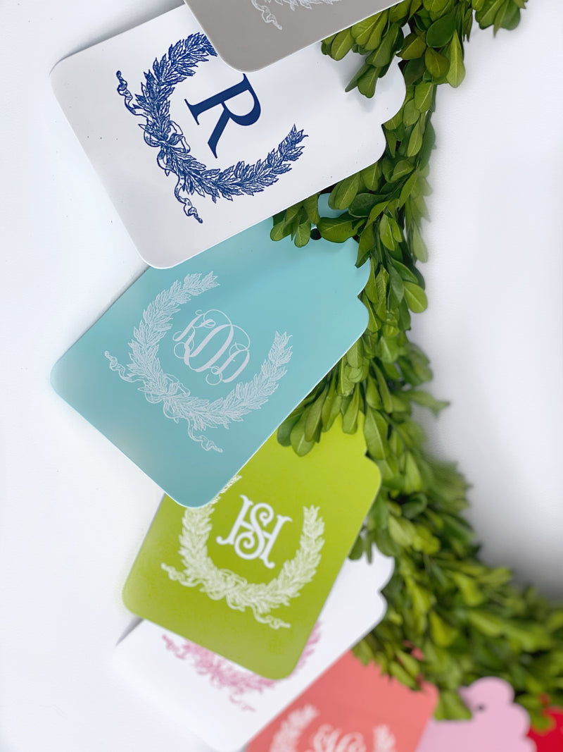 Savannah Wreath Gift Tags, Set of 20