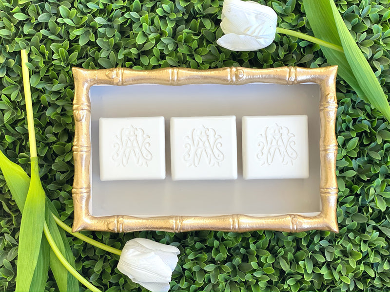 Soap Bars Square Monogrammed