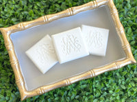 Soap Bars Square Monogrammed