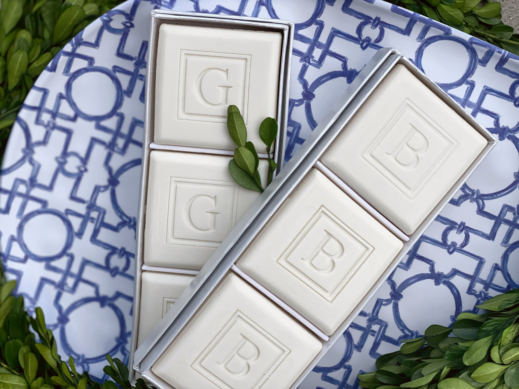 Soap Bars Square Initial