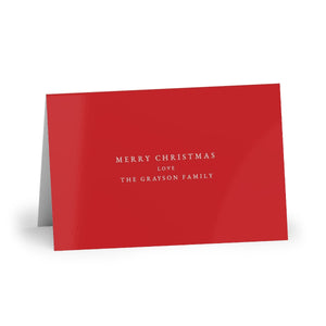 Traditional Fold-Over Stationery