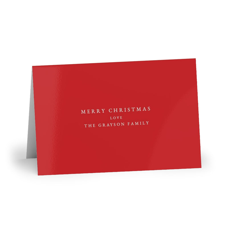 Traditional Fold-Over Stationery