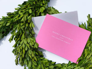 Traditional Fold-Over Stationery