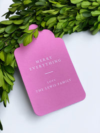 Traditional Gift Tags, Set of 20