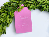 Traditional Gift Tags, Set of 20