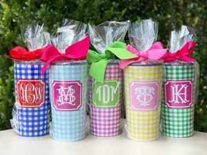 Gingham 20oz Tumbler