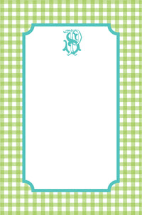 Turquoise & Lime Notepads