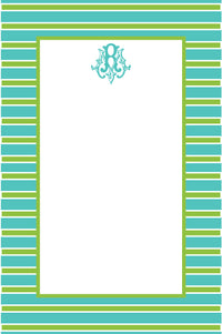 Turquoise & Lime Notepads