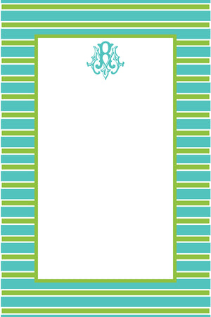 Turquoise & Lime Notepads