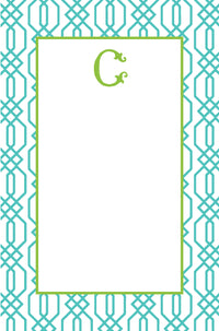 Turquoise & Lime Notepads