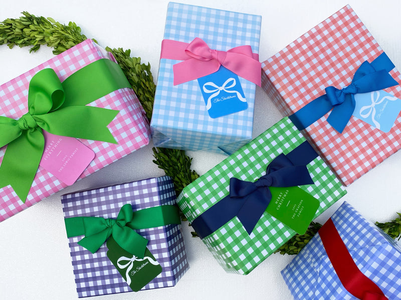 Gingham Ribbon Plaid Ribbon Perfect For Gift Wrapping Home - Temu Sweden