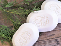 Soap Bar Oval Monogrammed