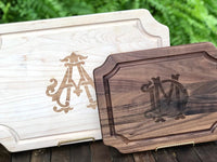 Wood Scalloped Cutting Board