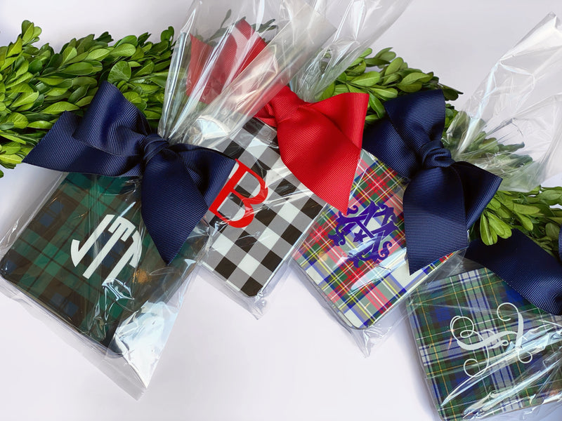 Tartan Plaid Cork Coasters