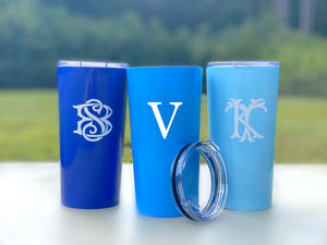 Monogrammed 20oz Tumbler