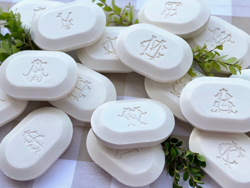 Soap Bar Oval Monogrammed