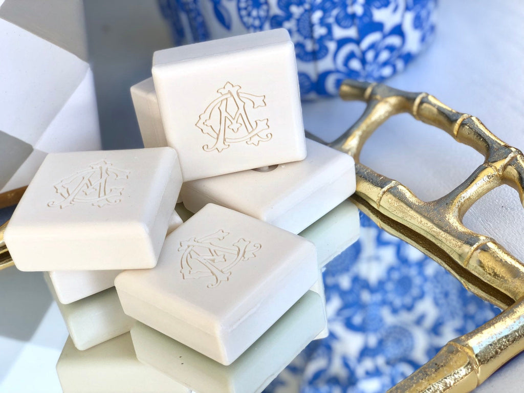 Soap Bars Square Monogrammed