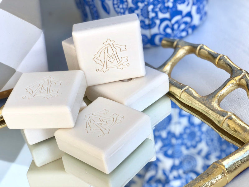 Soap Bars Square Monogrammed